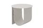 Miniatura Mesa auxiliar de metal gris Cher Clipped