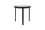 Miniatura Mesa auxiliar de metal negro Smoke Clipped