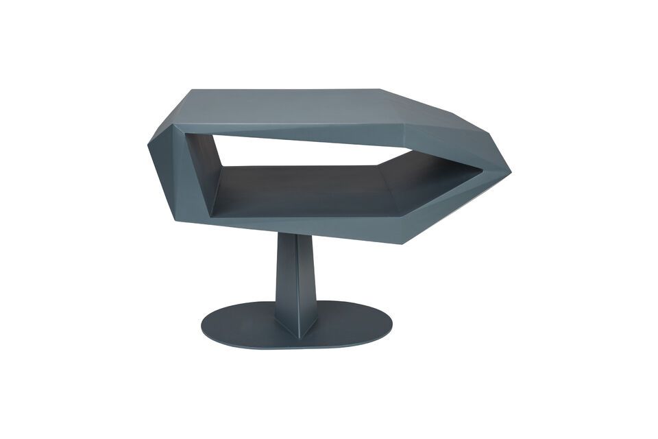 Mesa auxiliar de resina azul North Side Zuiver