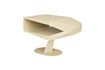Miniatura Mesa auxiliar de resina beige North Side 4