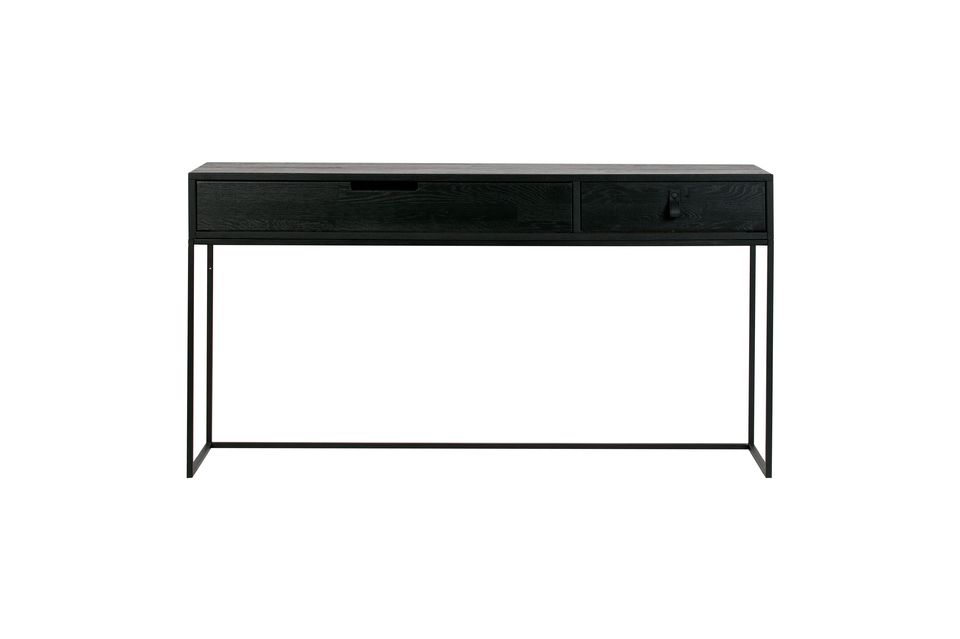 Mesa auxiliar en madera de roble negro Silas Woood