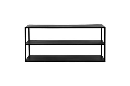 Mesa auxiliar Estante Eszential Negro Clipped