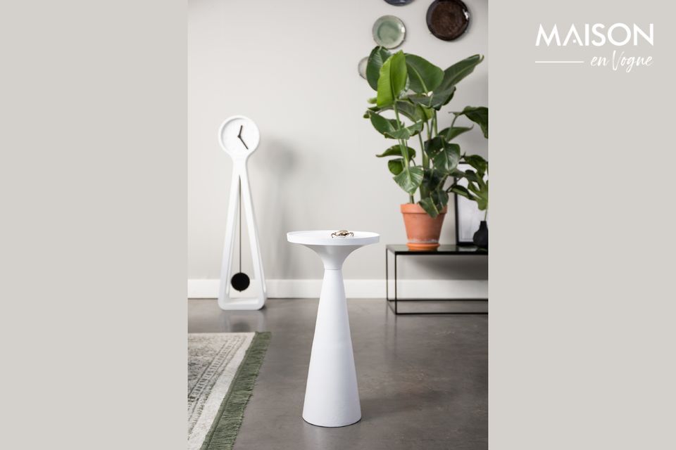 Mesa auxiliar Floss blanco Zuiver