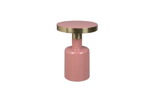 Mesa auxiliar Glam rosa Clipped