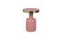 Miniatura Mesa auxiliar Glam rosa Clipped