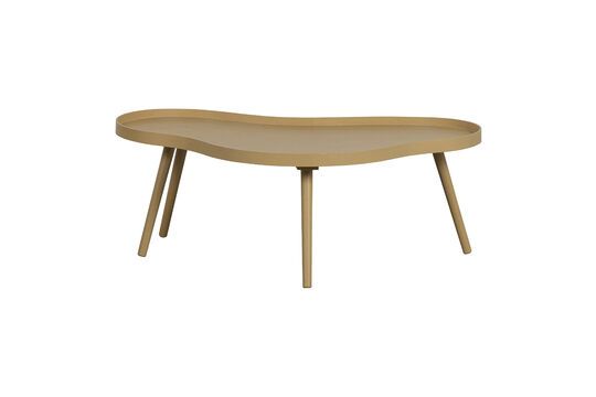 Mesa auxiliar Mae de madera ecológica, beige Clipped