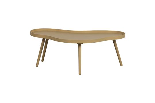 Mesa auxiliar Mae de madera ecológica, beige