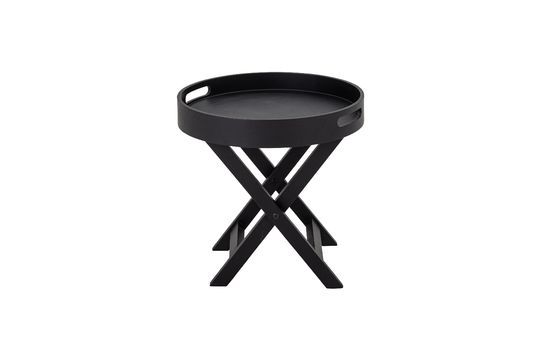 Mesa auxiliar negra Freya
