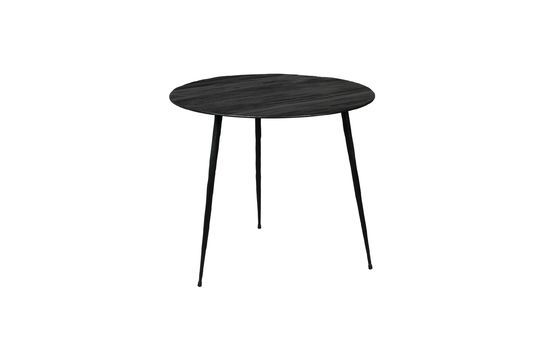 Mesa auxiliar Pepper negra 45 centímetros