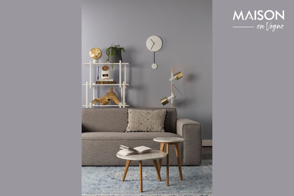 Mesa auxiliar Pierre blanco talla S Zuiver