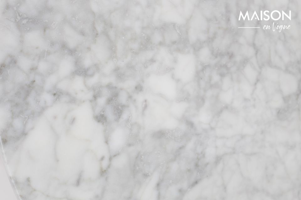 Mesa auxiliar Pierre blanco talla S - 5