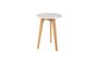 Miniatura Mesa auxiliar Pierre blanco talla S Clipped