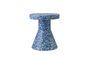 Miniatura Mesa auxiliar taburete azul Bit Clipped