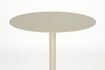 Miniatura Mesa bistró de acero beige Snow 4