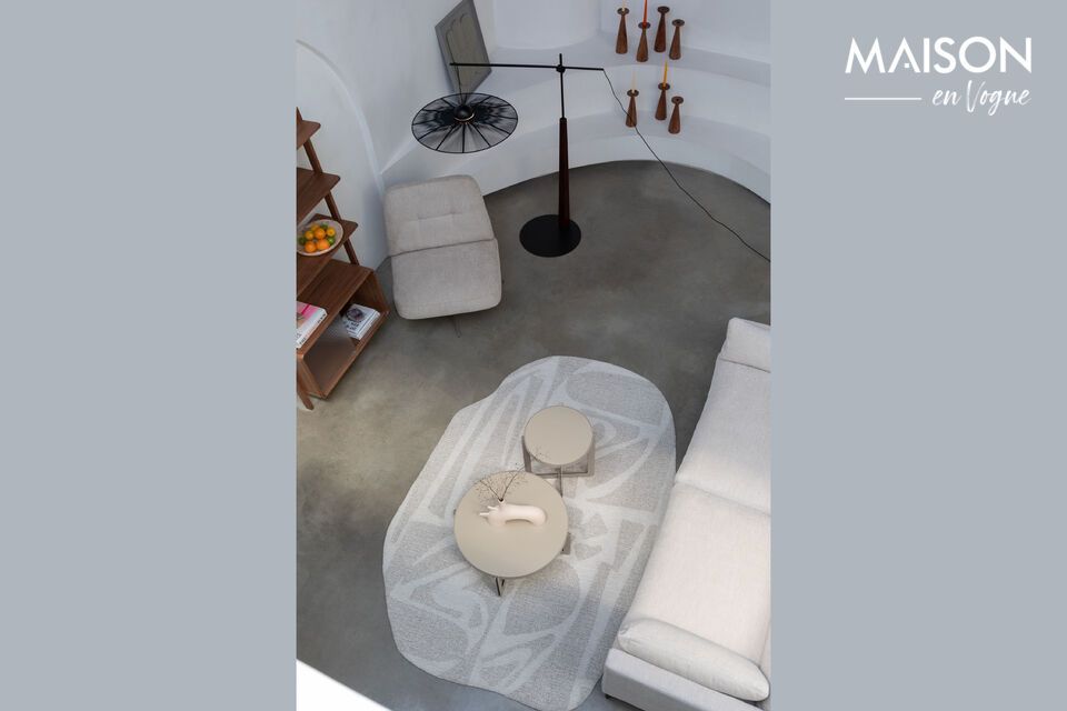 Imagine un salón en el que el minimalismo se une a la elegancia atemporal: la mesa de centro Centre