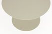 Miniatura Mesa de centro de acero beige Snow 3