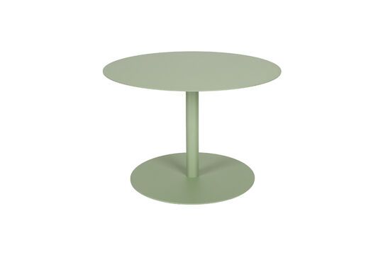 Mesa de centro de acero verde Snow Clipped