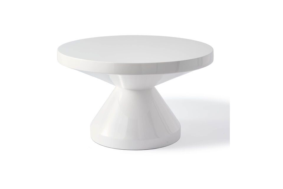 Mesa de centro de blanco Zig Zag Pols Potten