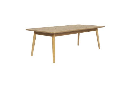 Mesa de centro de madera beige Fabio
