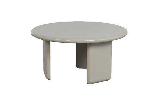 Mesa de centro de madera de mango gris claro Beach Clipped