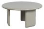 Miniatura Mesa de centro de madera de mango gris claro Beach Clipped