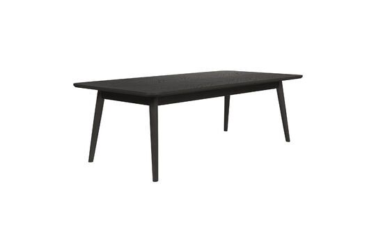Mesa de centro de madera negra Fabio