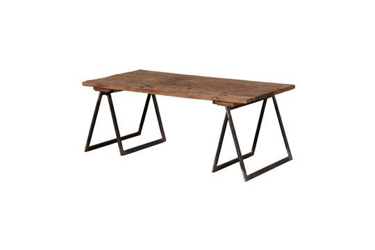 Mesa de centro de madera oscura Sutton