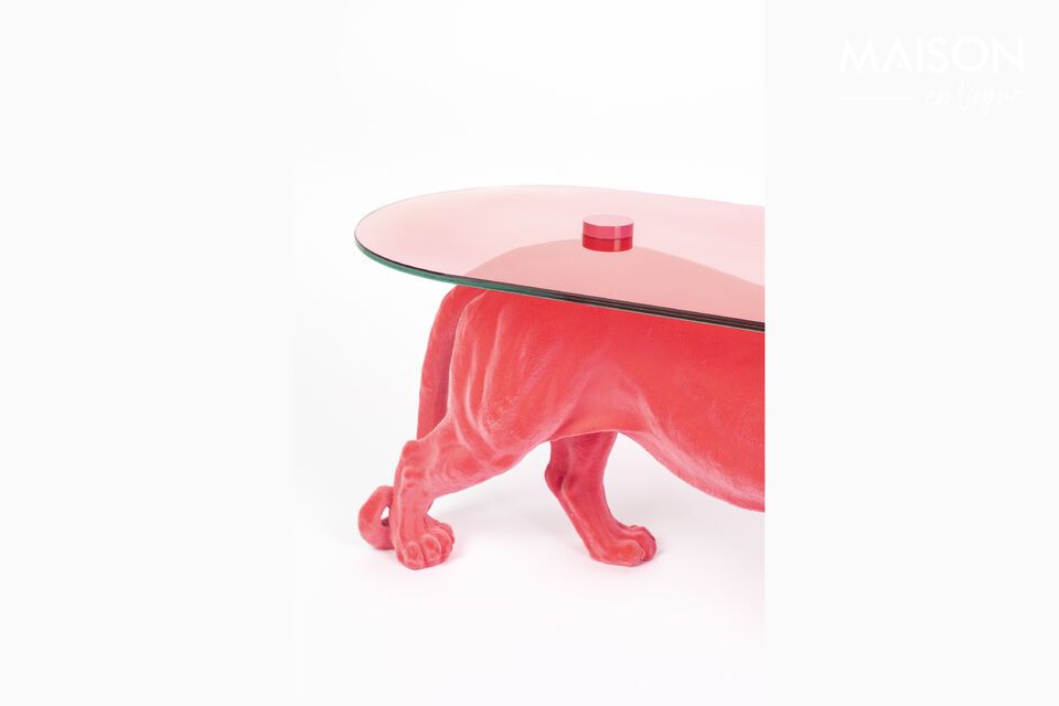 Mesa de centro de resina rosa Dope as Hell - 7