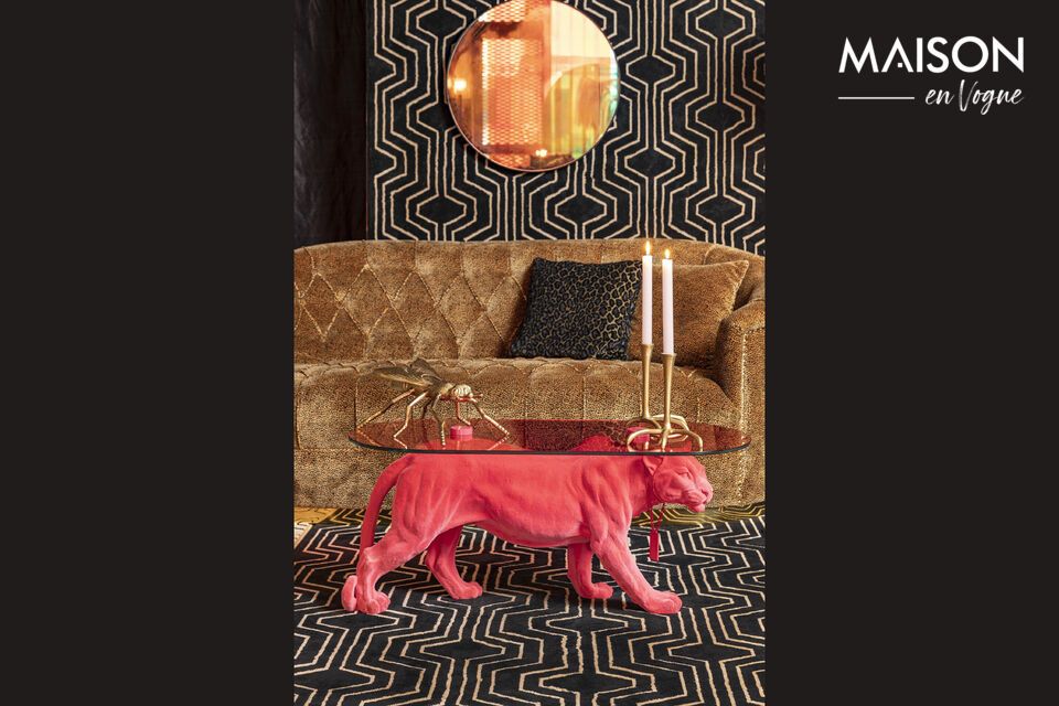 Una mesa de centro que no se disculpa por ser chic