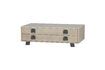 Miniatura Mesa de centro Derby de roble macizo beige 5