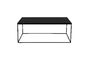 Miniatura Mesa de centro Glazed negro Clipped