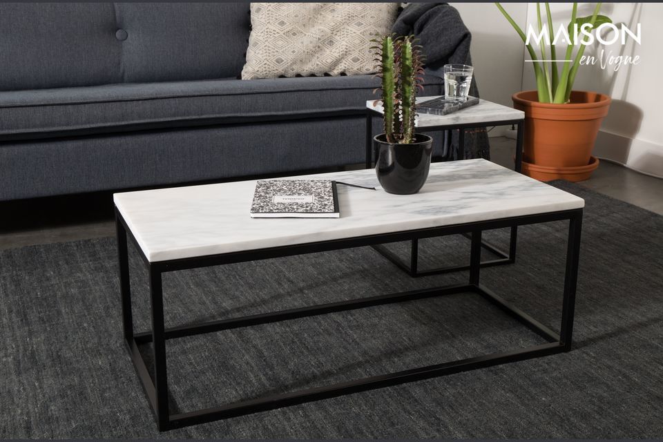 Mesa de centro Marble Power Zuiver