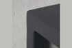 Miniatura Mesa de centro rectangular de acero negro Fari 4
