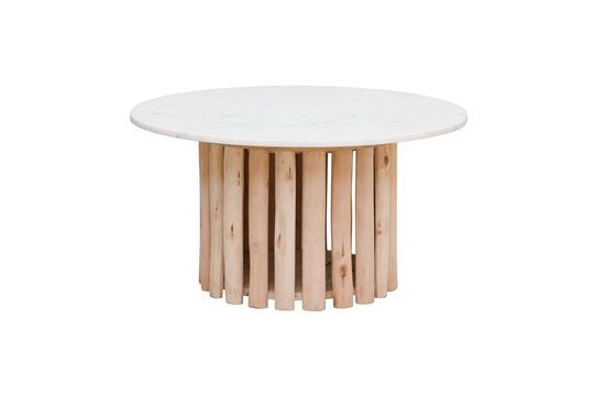 Mesa de centro Rivage de madera clara