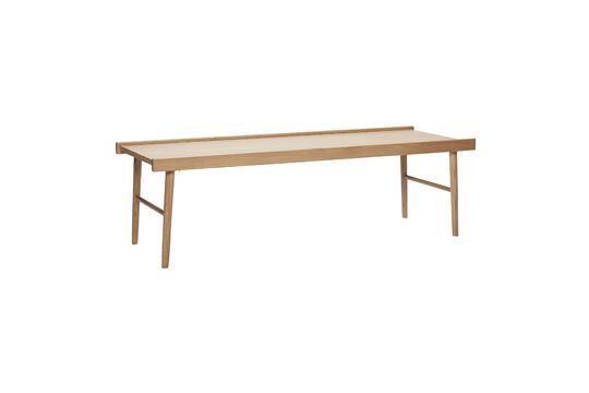 Mesa de centro Stream de chapa de roble claro
