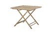 Miniatura Mesa de comedor de bambú Sole 7