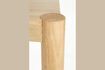 Miniatura Mesa de comedor de chapa de fresno beige 180x90 Sticks 8