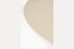 Miniatura Mesa de comedor de chapa de fresno beige Pilar 5