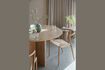 Miniatura Mesa de comedor de madera beige Laurent 2