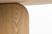 Miniatura Mesa de comedor de madera beige Laurent 8