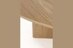 Miniatura Mesa de comedor de madera beige Laurent 9