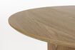 Miniatura Mesa de comedor de madera beige Laurent 10