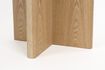 Miniatura Mesa de comedor de madera beige Laurent 12