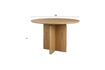 Miniatura Mesa de comedor de madera beige Laurent 7
