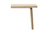 Miniatura Mesa de comedor de madera beige Ligne 2