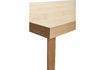 Miniatura Mesa de comedor de madera beige Ligne 3