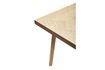 Miniatura Mesa de comedor de madera beige Ligne 4