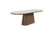 Miniatura Mesa de comedor de madera marrón 200x90 Almira 4