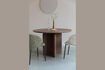 Miniatura Mesa de comedor de madera marrón Laurent 1
