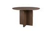 Miniatura Mesa de comedor de madera marrón Laurent 4